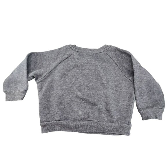 Disney Stitch Toddler Sweatshirt 4T Gray Pullover Soft & Cozy Pullover JJ3931 - Picture 7 of 8